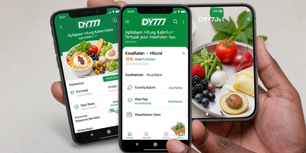 Antarmuka pengguna DY777 yang ramah dan efektif dalam menghitung kalori.