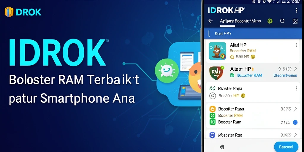 Antarmuka IDROK yang sederhana dan efisien sebagai Booster RAM.