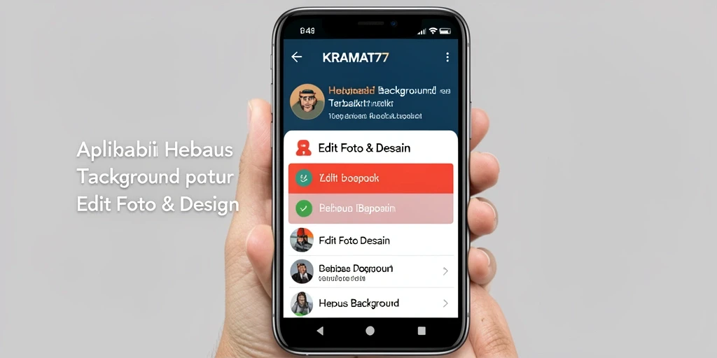 Tampilan antarmuka KRAMAT77 untuk penghapusan latar belakang yang efektif.